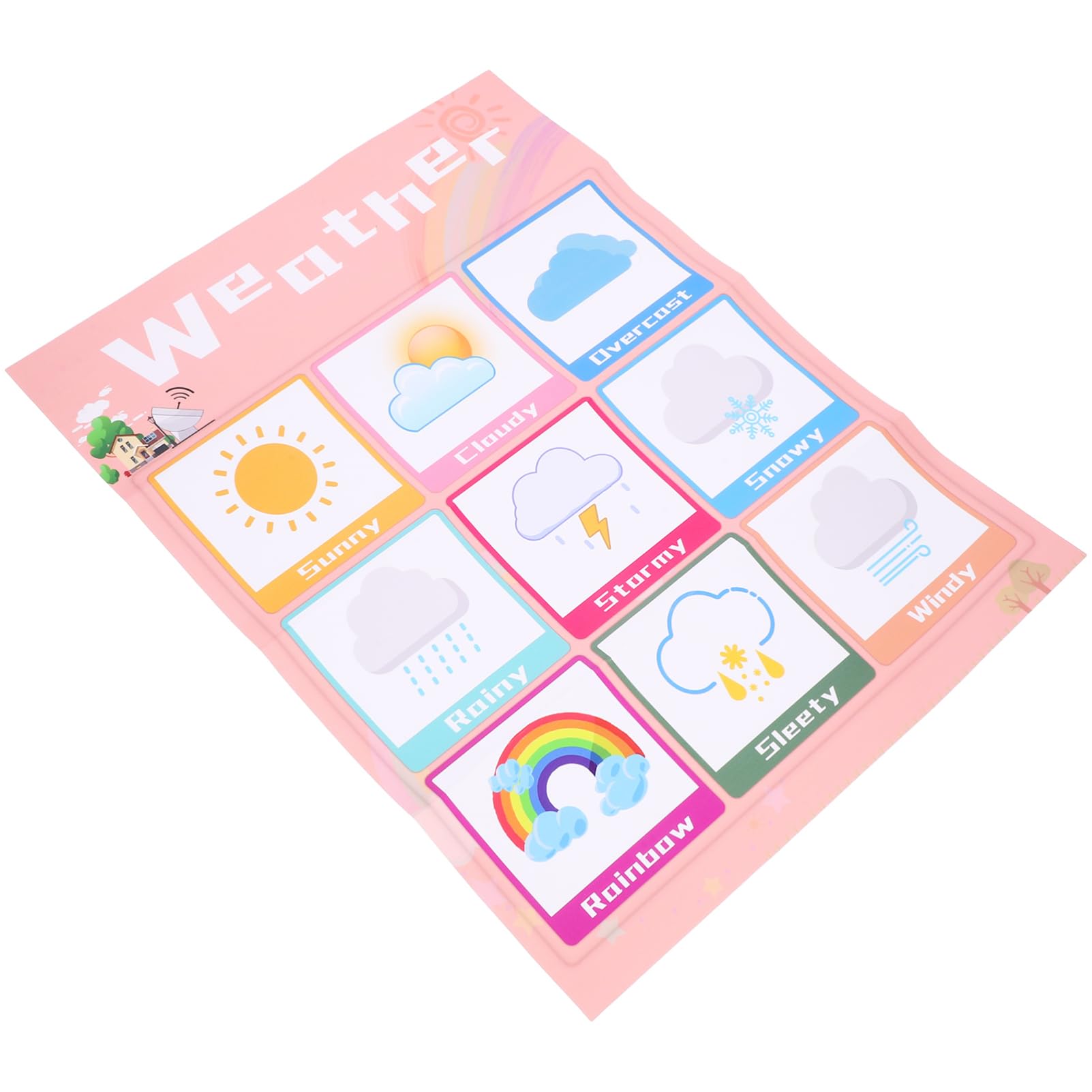 NUOBESTY Tableau Mural Éducatif pour Garçon et Filles Adhésif Pp, Léger et Facile à Utiliser, pour L'apprentissage des Nombres Développement des Couleur Aléatoire Plusieurs styles