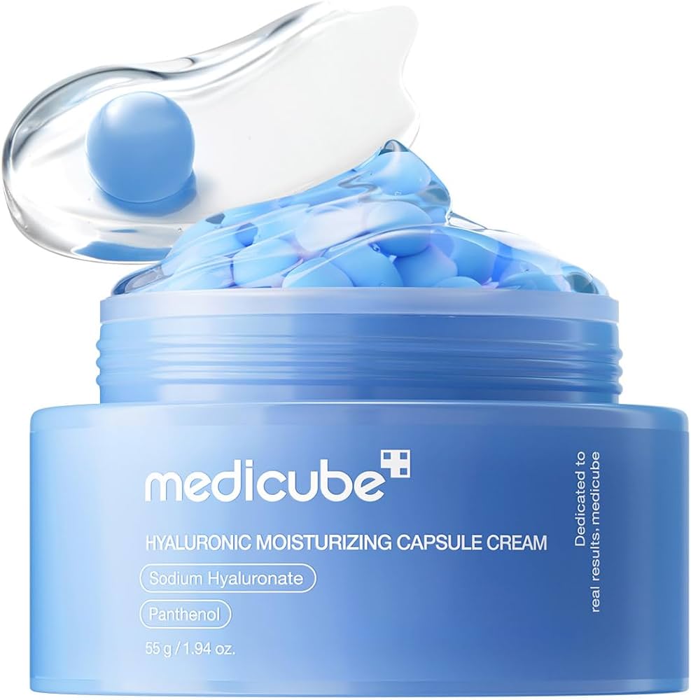 フェイスクリーム medicube Amazon.com: medicube Hyaluronic Acid Capsule Cream | 120H Long