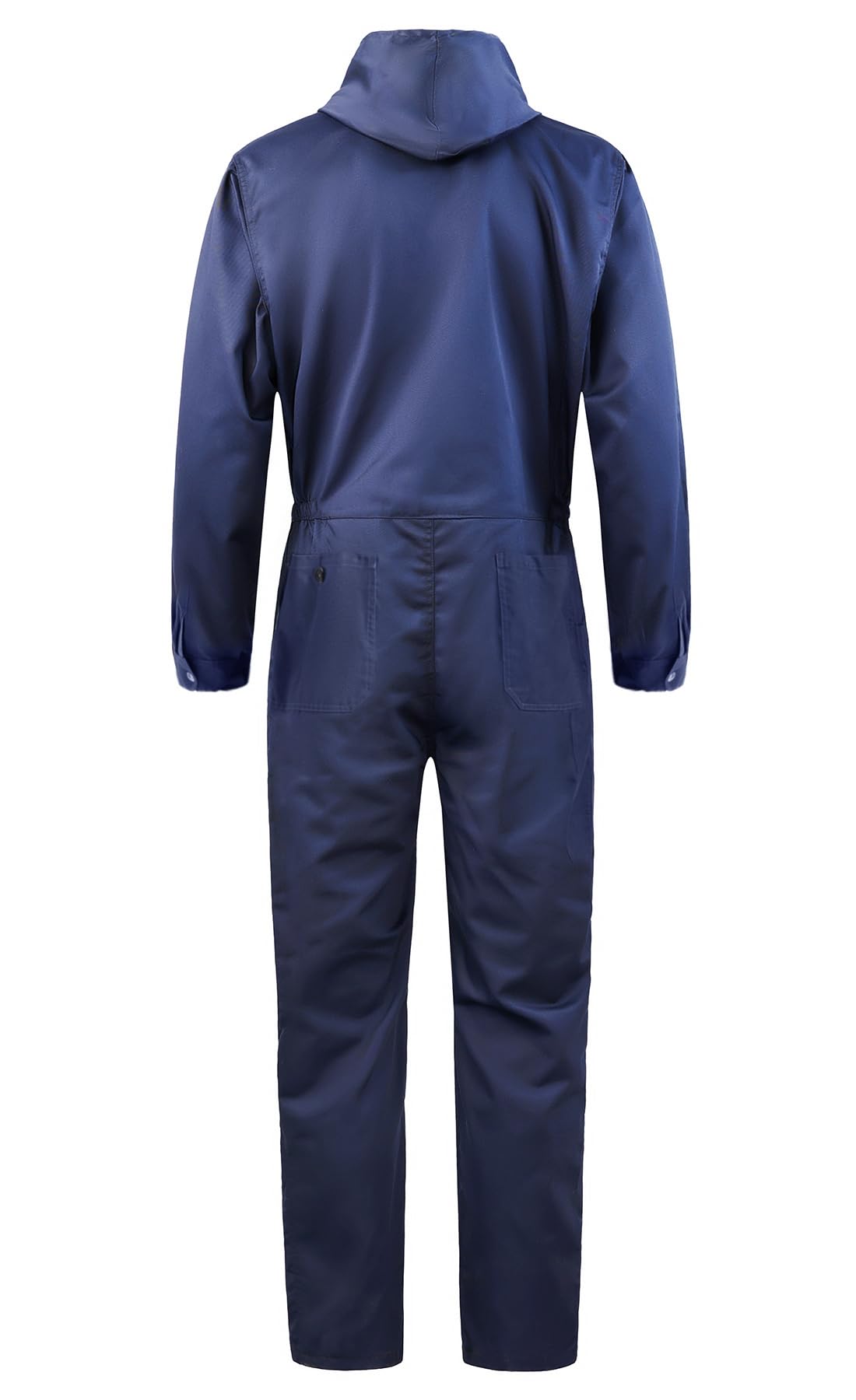 Tuta da Lavoro Uomo Tuta da Meccanico con Cappuccio Tuta Intera da Lavoro con Cerniera Tuta Meccanica Blu da Lavoro Abbigliamento da Lavoro