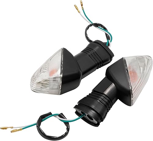 Miniatura 2 de Luces indicadoras de señal de giro delanteras y traseras para motocicleta reemplazan a KAWASAKI ZX-6RR KLE500 KLE 650 KLR650 - Transparente