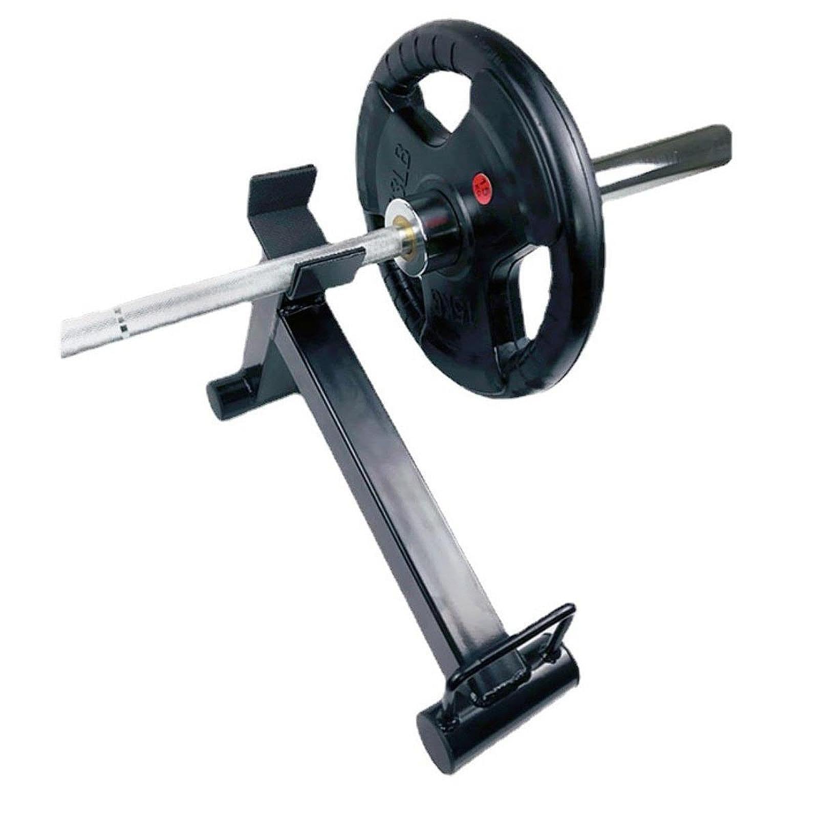 Supporto per Bilanciere da Stacco da Terra, Accessorio per Sollevamento Pesi in Acciaio, Design Ergonomico, Forma Intuitiva per Palestra E Allenamento