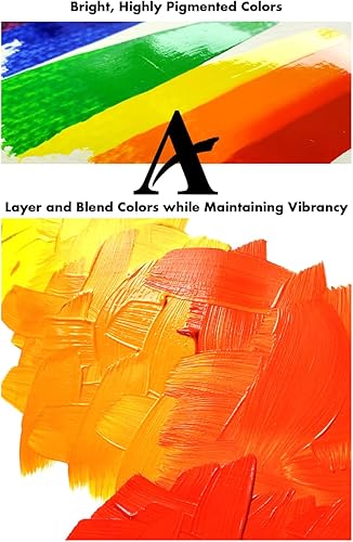 Miniatura 4 de Grumbacher Academy - Pintura acrílica, brillo, tubo de metal de 3.0 fl oz3 onzas, tono azul cobalto