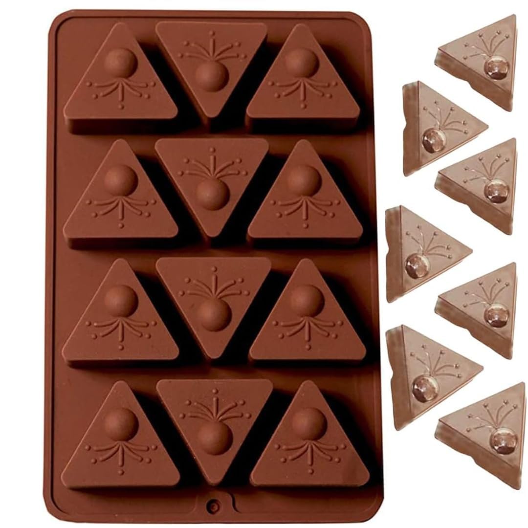 12 Cavity Diwali Firecracker Bombs Anar Shape Silicone Mould Firework for Cake Decoration Ice Cream Cupcakes Candy Jelly molds Deepavali Design Chocolate Moulds-image-36