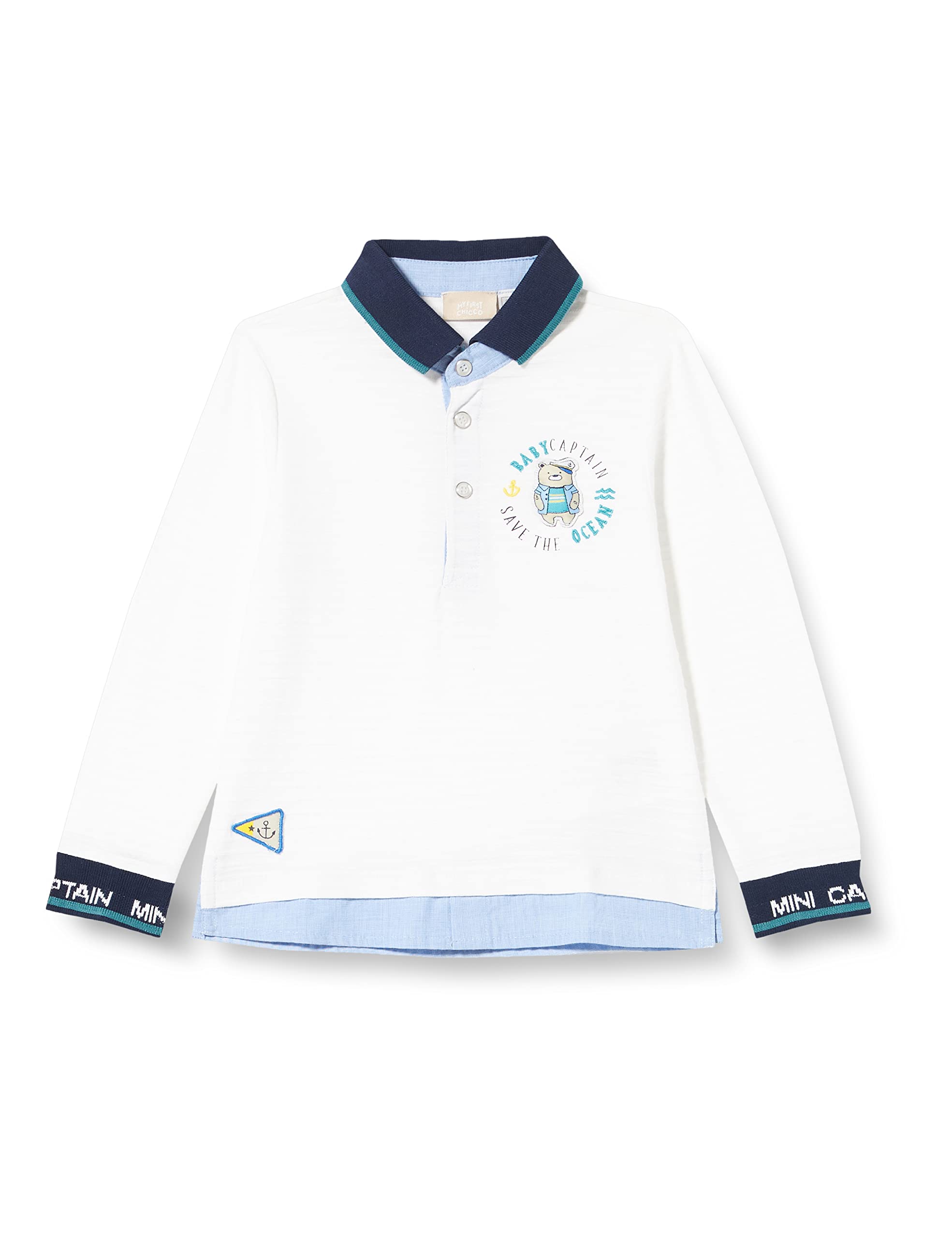 Chicco Polo a Maniche Lunghe per Bambino (622), Bimbo 0-24