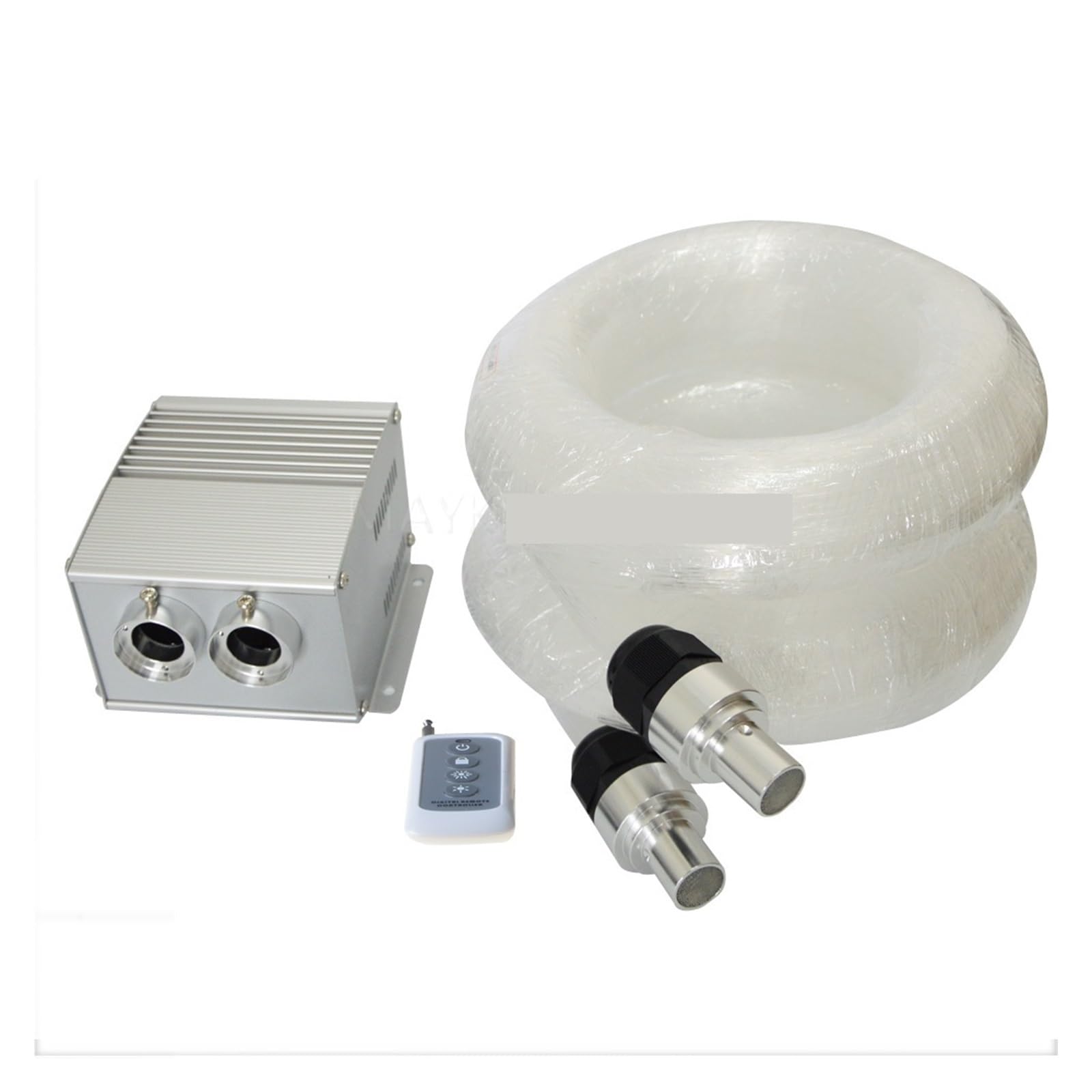 Diy Dual Port Chip 10w Twinkle Led Fiber Optic Star Zestaw lamp sufitowych, 5m Plastikowe światłowód + Kryształ,Wytrzymały