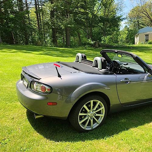 Ksaauto 5 Inch Antenna For 2006-2022 Mazda Mx-5 Miata Rf Nd Nc ┃ Oem Nf47-66-A30A ┃ Polished High-Grade Al-Alloy Am Fm Radio Antenna, High-Strength Al-Alloy With Advanced Coating #TOP1