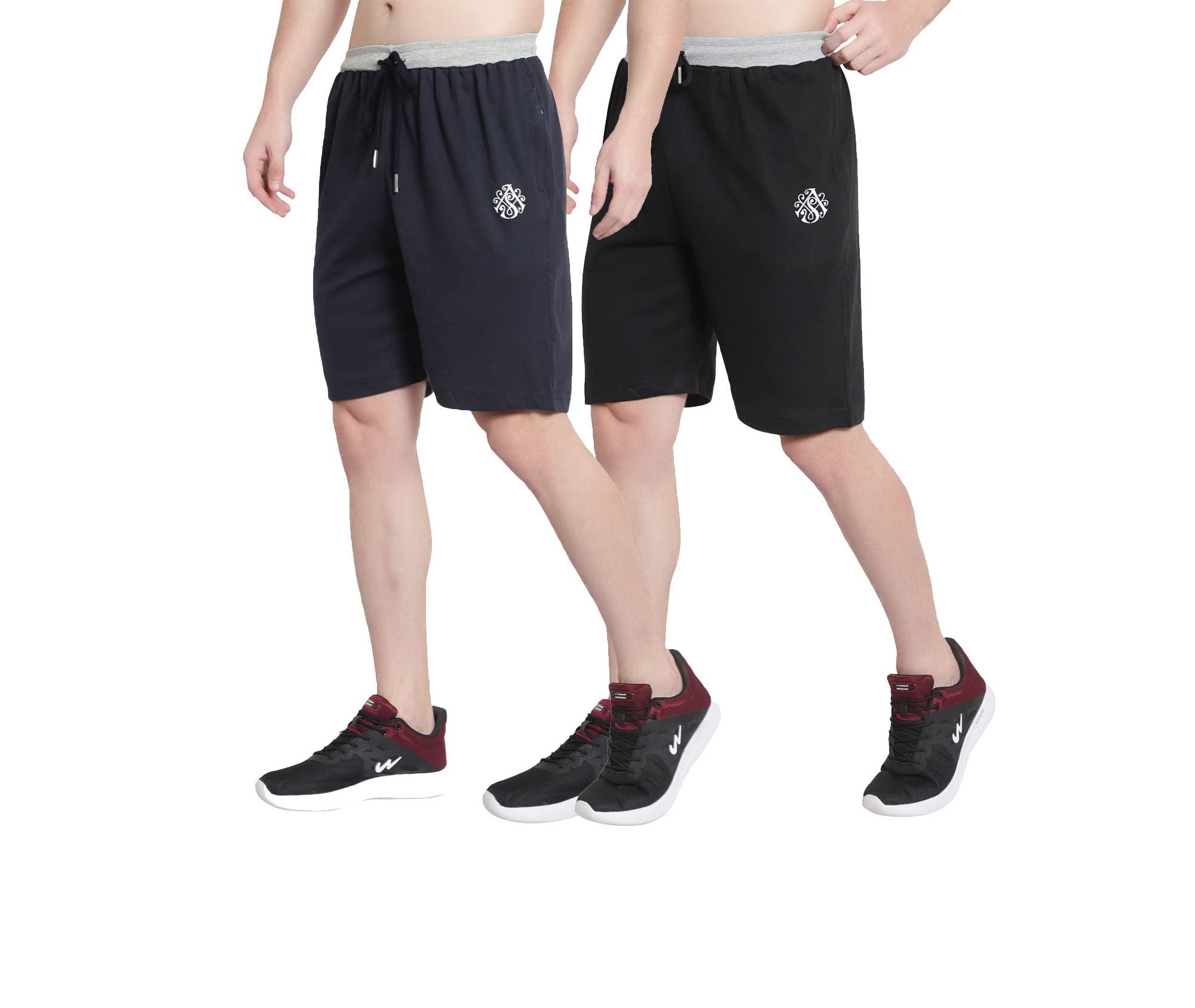 oora Men's Plus Sizes Cotton Shorts M to 5XL, 28 to 48 Inches Waistline-picture-24
