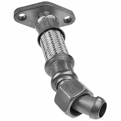 Miniatura 2 de Turbocharger Oil Line Return Line with Clamps for Volkswagen Beetle Golf Jetta