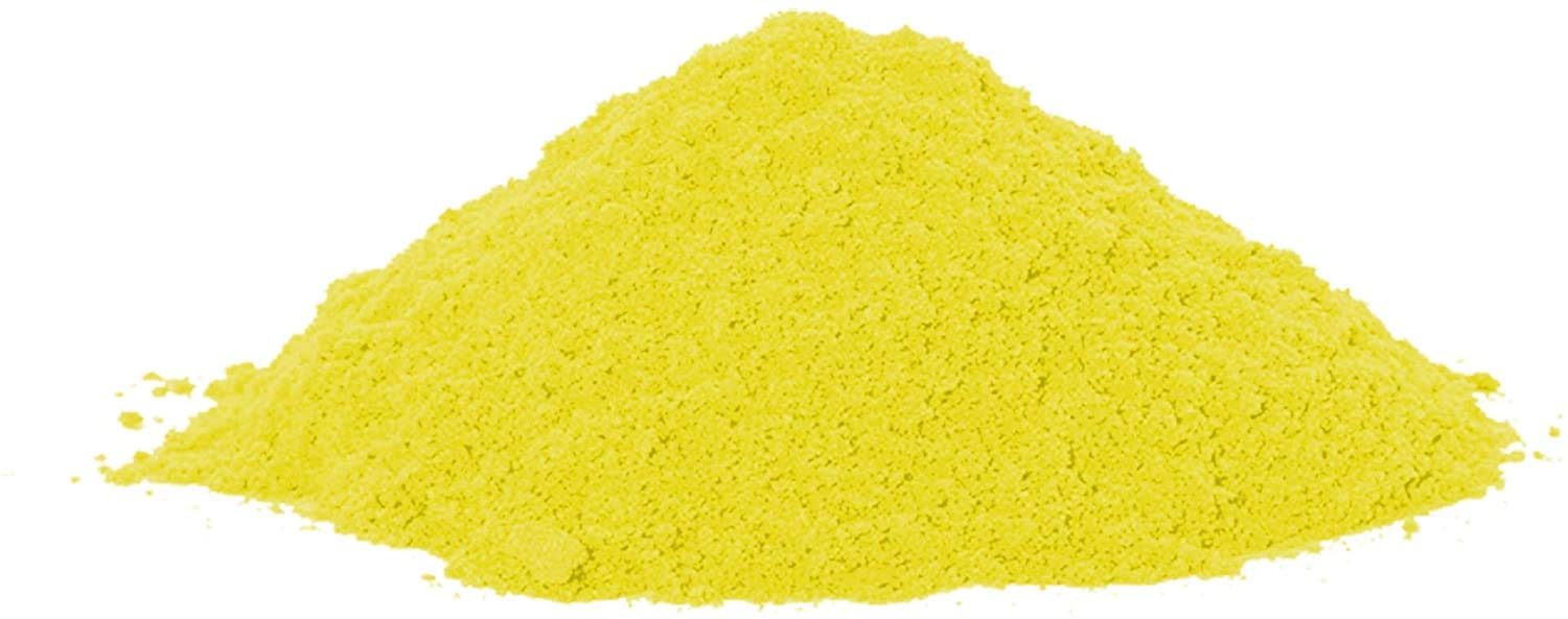 RAL 1016"Sulfur Yellow" High Gloss Powder Coating, 5 LB / 2.267 KG. Prism Powder Coatings Ltd. PPC Code PY-0379-H