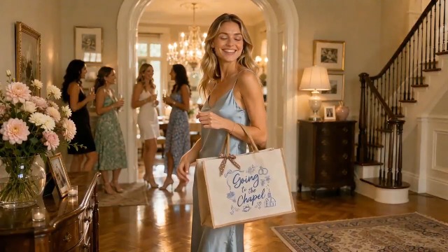 KongMoTree Bride Bag, Tote de Lona Reutilizable miniatura 7
