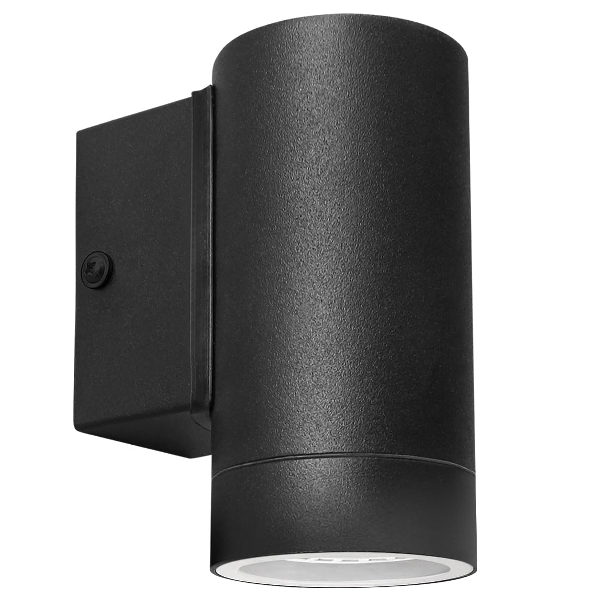 Long Life Lamp Company Black Stainless Steel Single Outdoor Wall Light IP65 Down Wall Light Matt Black ZLC18B