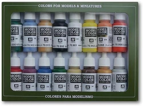 Miniatura 6 de Set de pintura de colores Vallejo Basic EEUU 05 oz