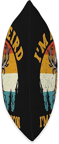 Miniatura 2 de Jackalope Gifts and Cryptozoology Apparel Retro Im Not Weird Limited Edition Jackalope Cryptozoologist - Almohada de 16 x 16 pulgadas, multicolor