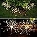 Produktbild 120 LED-Solargarten Dekorative Feuerwerk Licht Im Freien, 40 Kupferdraht Schnur, Starburst Fairy Light, Für Geschenke Weihnachtsfest-Hochzeit (Warm-Weiß, 2 Stück)