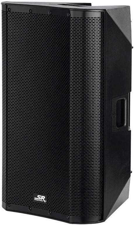 - Stage Right Series, 15-Inch Powered Speaker, 1400W, SRD215, Class D Amp, DSP, Bluetooth Streaming