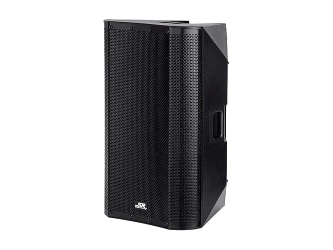 Monoprice Stage Right Series, 15-Inch Powered Speaker, 1400W, SRD215, Class D Amp, DSP, Bluetooth Streaming