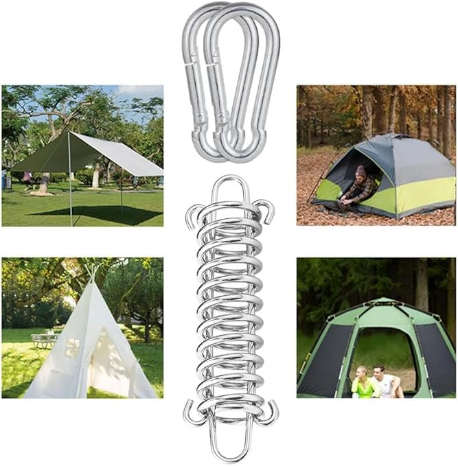 Kamp Rüzgar Yayı Sabitleme Paslanmaz Çelik Kamp Tente Çadır Yayı Gergisi