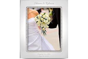 Lenox Devotion Personalized Wedding Photo Frame
