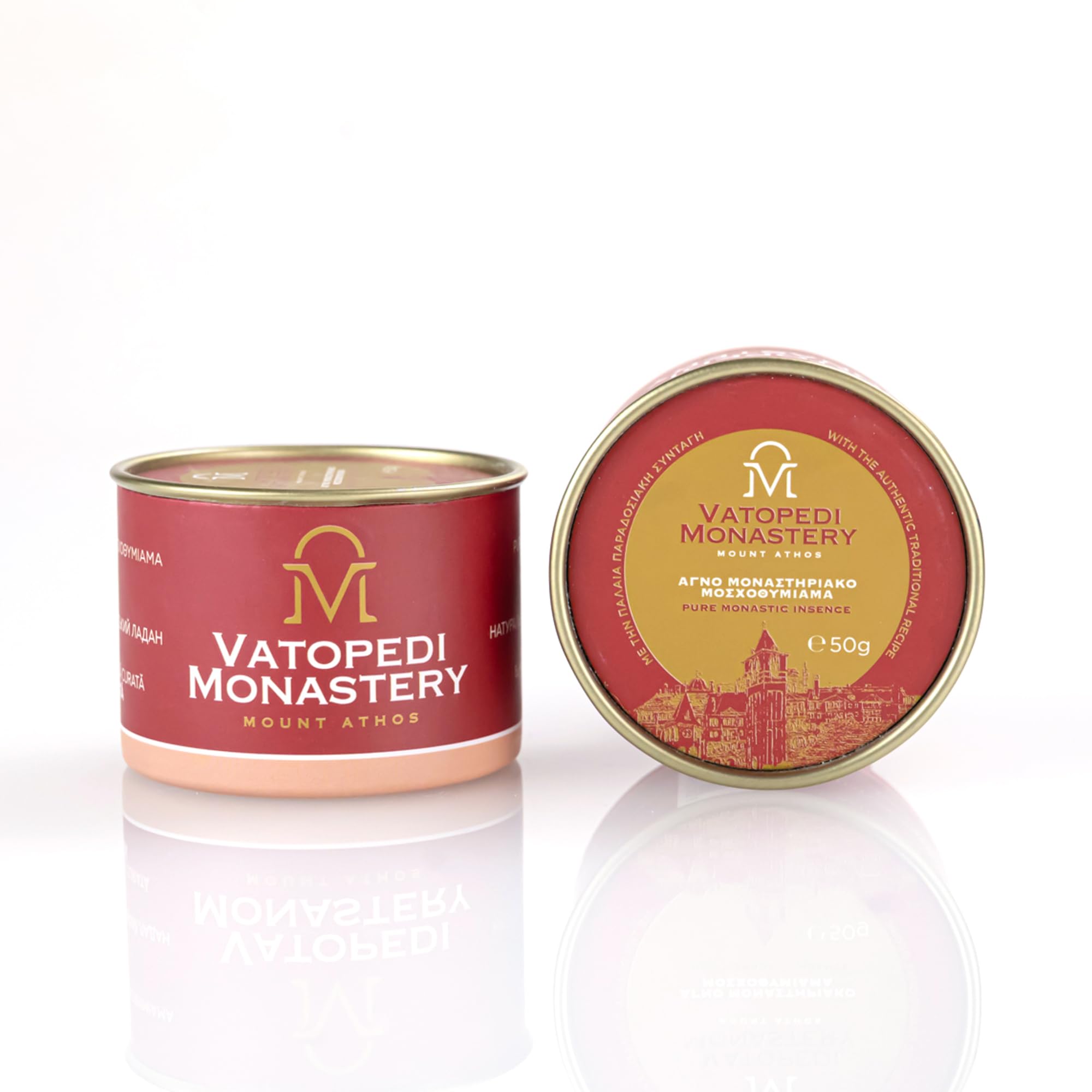 Pure Monastic Incense from Mount Athos with The Authentic Traditional Recipe and Walnut Scent 50gr