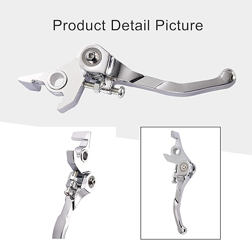 Miniatura 4 de GOOFIT embrague palanca de freno manubrio Set para 50cc 70cc 90cc 110cc 125cc Dirt Bike, Type 2