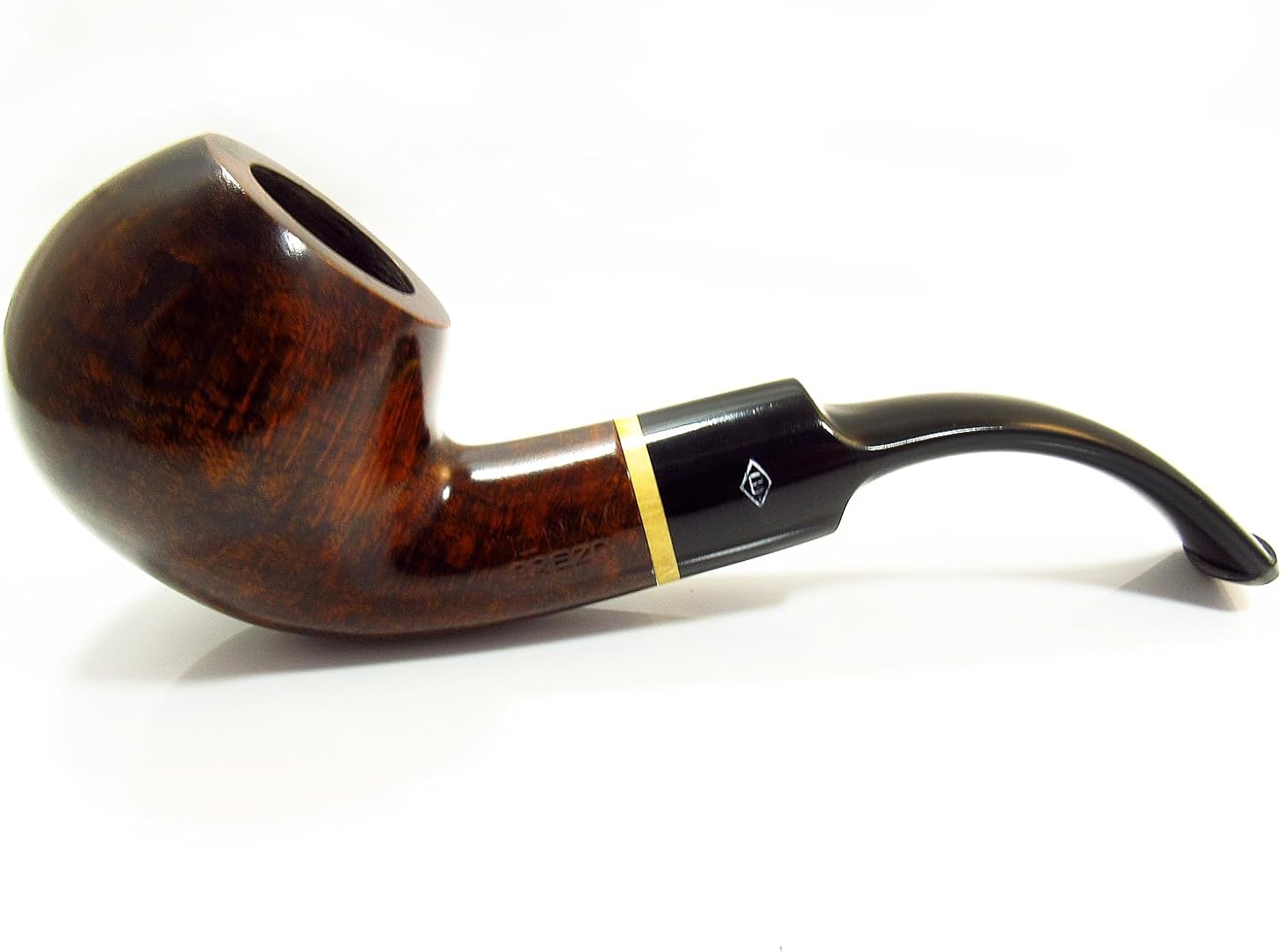 Fashion Tobacco Smoking Pipe"Ball" Briar Wood Handcrafted. Designed for Pipe Smokers