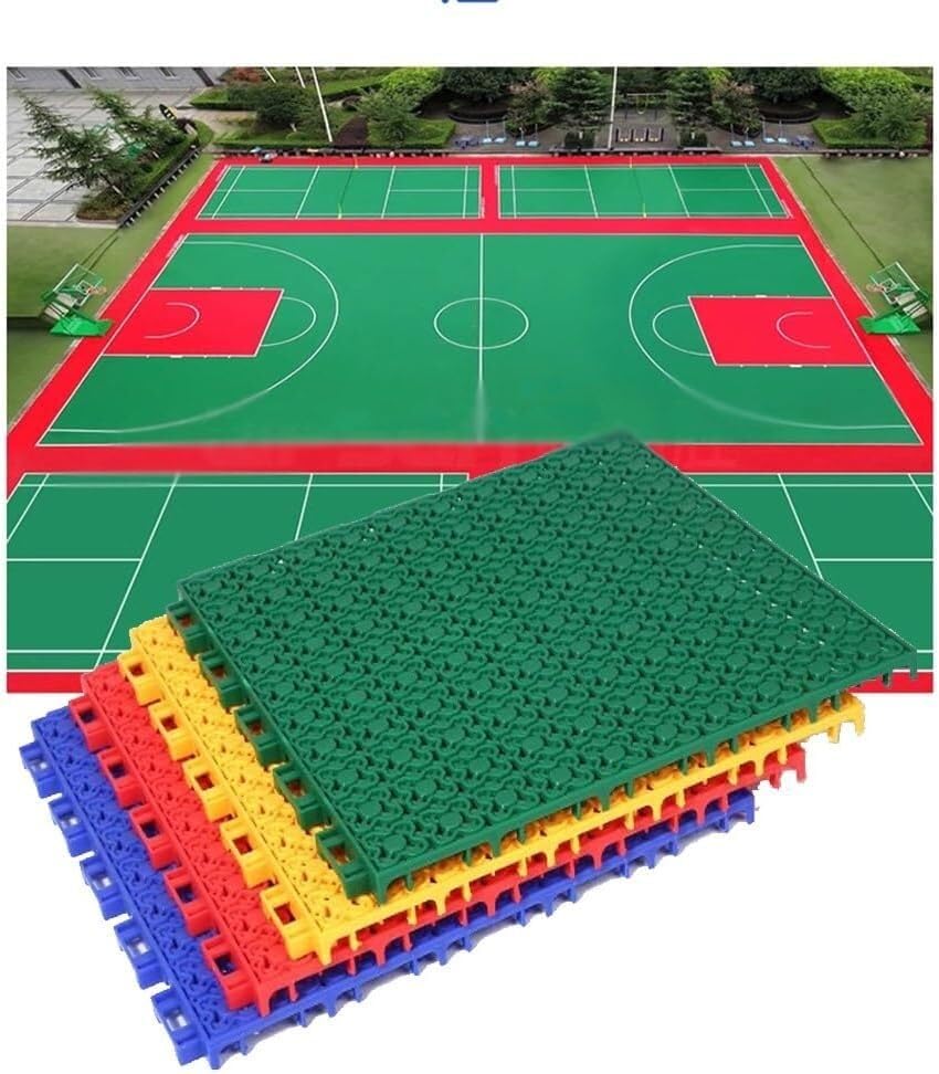 Alfombra deportiva impermeable y antideslizante con losetas de PP para exterior