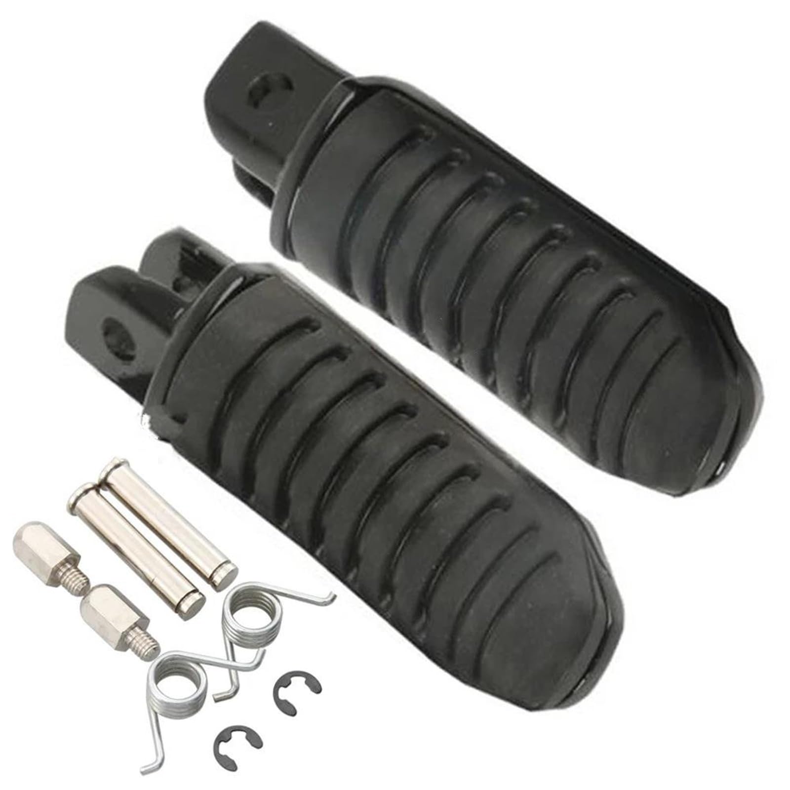 Accesorios para clavijas Accesorios Para Estriberas Delanteras De Motocicleta Para Suzuki GSF650 Bandit 650 (2008, 2009, 2010, 2011 2012), Reposapiés, Pedales Y(Nero)