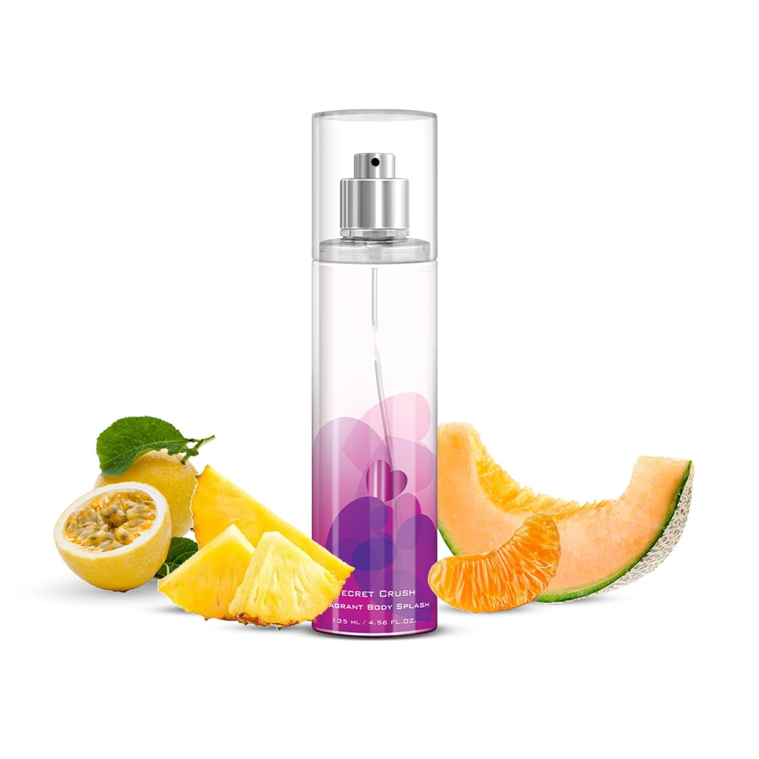 KP Secret Crush Body Splash Spray | Premium Long-Lasting Mist with Romantic & Flirty Notes | For Women | 135 ml