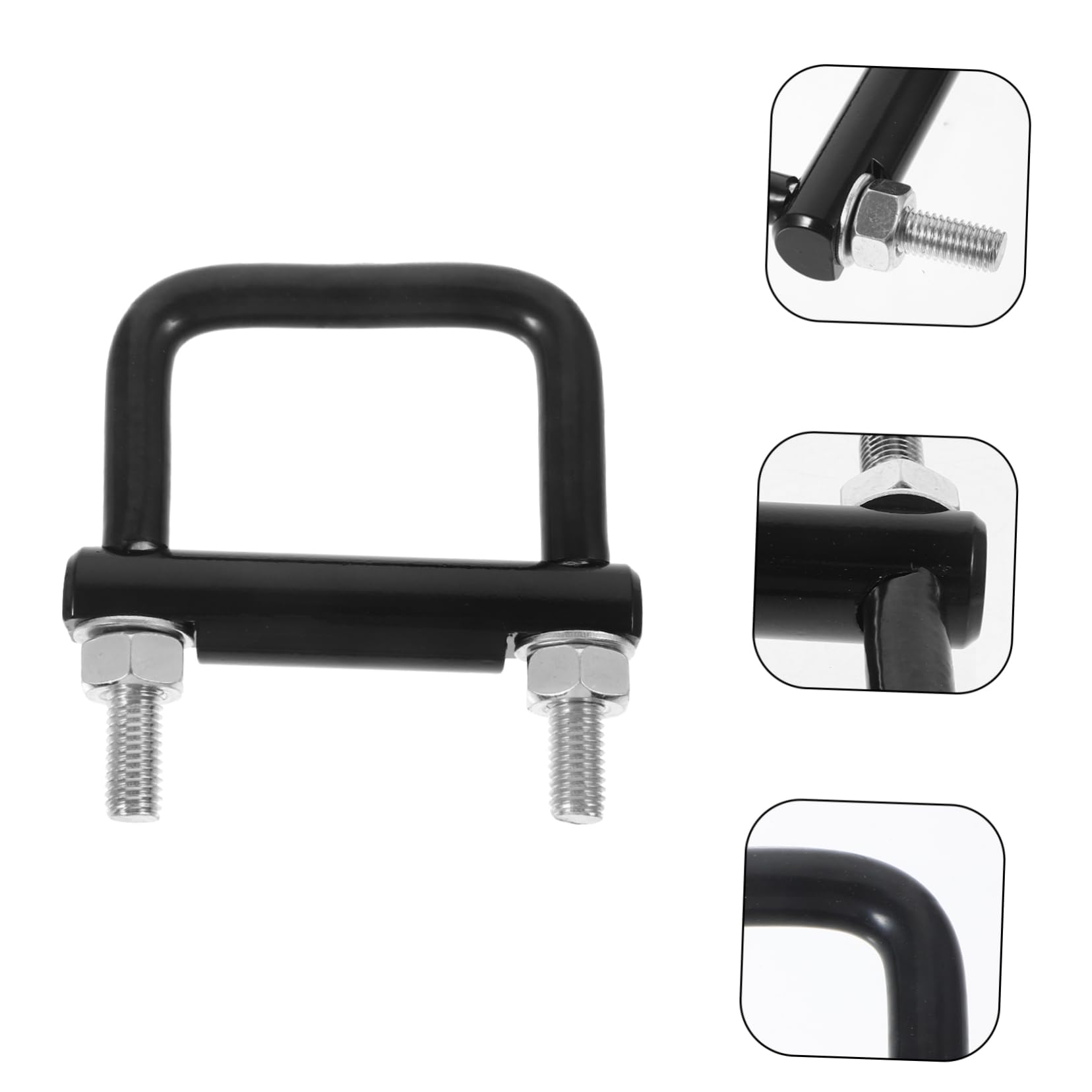 MAGICLULU Grillete de Remolque de Negro Resistente Tensor de Alta Resistencia Tensor de Enganche Metálico para Fijación de Enganche de Remolque y Estabilización Antivibración