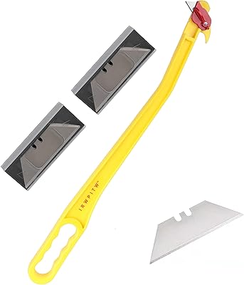 Hay Knife, 29 Hayknife and 20 Blades, Net Wrap & Baling Twine Cutter, Open Big Hay Bale Tool, Cutting Round Hay Net, Cut Mesh, Hay String, Livestock Farmer Knife for Horse Cow Goat Cattle Farm