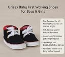 Butterthief Unisex Baby Prewalking Shoes for Newborn Boys & Girls | Soft Sole Infant Bootie with Anti-Slip Bottom | Lightweight Cotton Footwear Early Walker Shoes (6-9 Months, 12 CM) gallery image