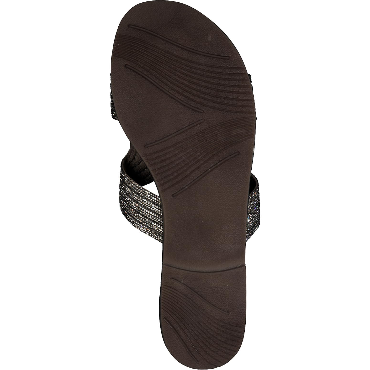 MARCO TOZZI Ciabattine Donna Glitterate Basse