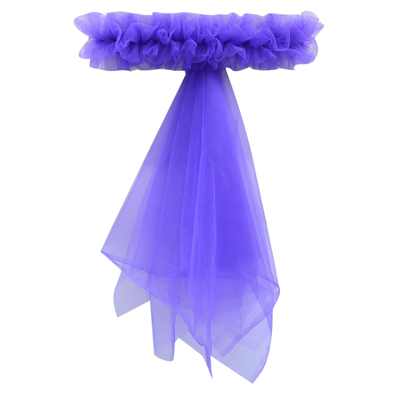 Tsophreniq Chair Ties Chair Sash Perfectly for Wedding Decorations Birthday Parties Back Decoration 1PC Organza Sash