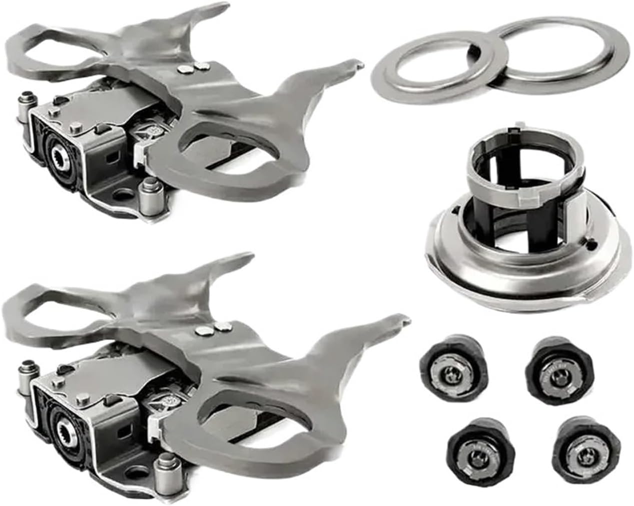 6DCT250 DPS6 PS250 Transmission Dual Clutch Shift Fork Set 602000800 514002110 Compatible with Focus Fiesta 2011-2018 Car Accessories(Clutch)