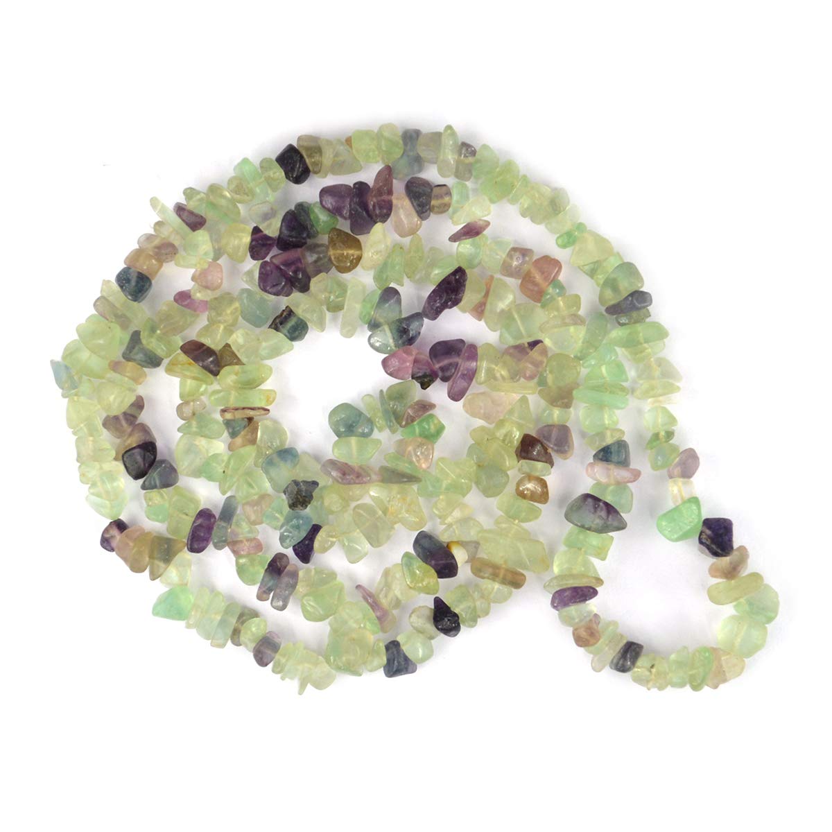 Reiki Crystal Products Natural Multi Fluorite Mala/Necklace Crystal Stone Chip Bead Mala for Reiki Healing Crystal Healing Stons (Color : Multi) (B08XQSNGH3) Amazon Price History, Amazon Price Tracker