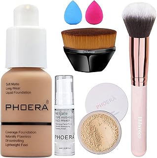 PHOERA - Base de maquillaje PHOERA, base líqu...