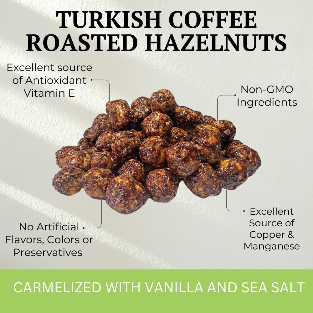 Amazon.com : Otto Nuts - Turkish Coffee Roasted Hazelnuts, Non-GMO