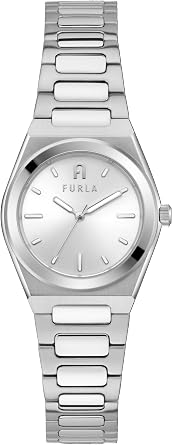 FURLA Ladies Silver Tone Stainless Steel Bracelet Watch Model WW00020010L1