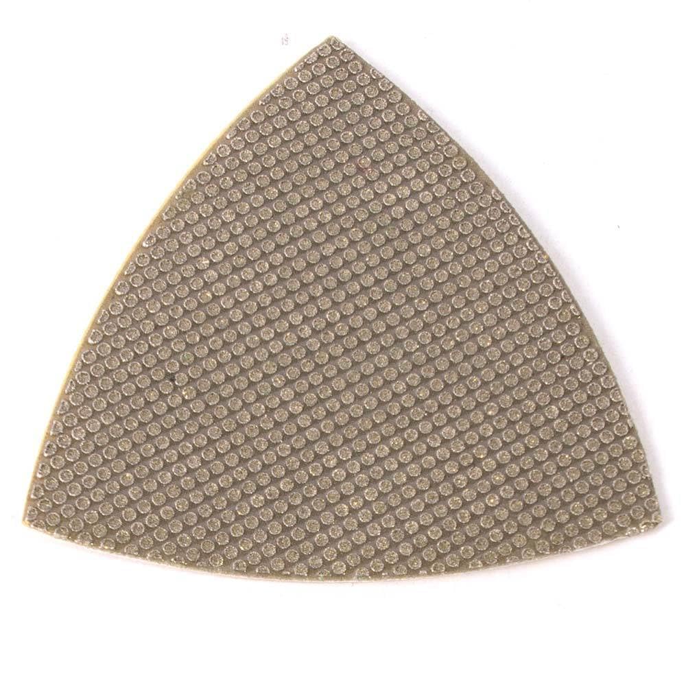 Replacement 100 Grit Electroplated Triangular Polishing Diamond Oscillating Pad for Specialty Diamond MB1S