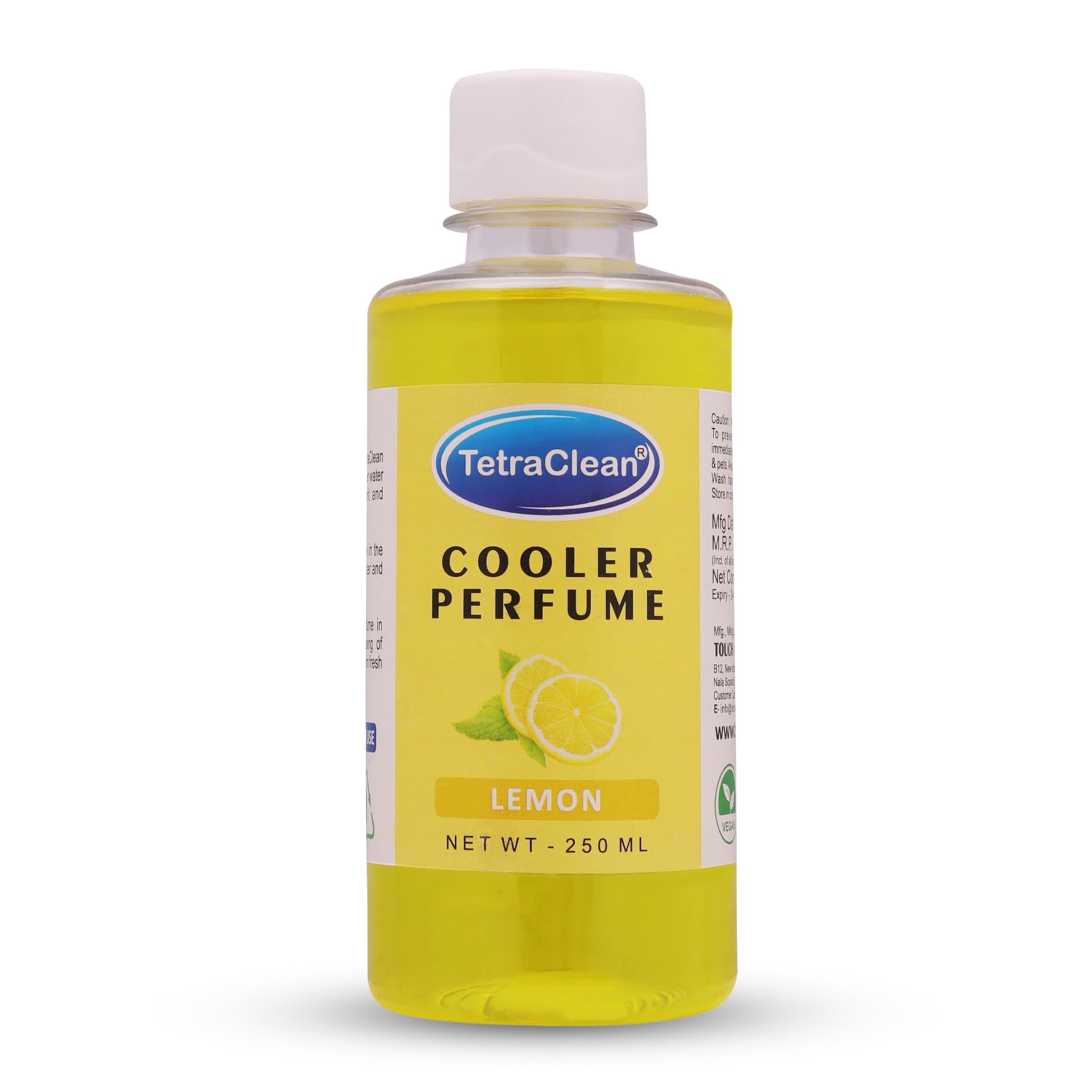 Tetraclean Cooler Perfume | Removes Bad Odor I Long-Lasting Room & Cooler Perfume I Natural Essential Oil-Based Air Freshener I Lemon fragrance I Attar_ 250ml-image-7