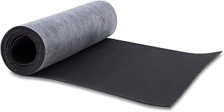 TroyStudio Mass Loaded Vinyl MLV Soundproof Barrier 1 lb/sqft 1x8 ft - Noise Blocking Vibration Damping Insulation Sheet