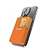 VARTA Power Bank 5.000mAh, magnetische kabellose Powerbank, Mag Pro Power on Demand, Wireless, 7,5W, Ladegerät mit USB Typ C, kompatibel mit MagSafe & Qi Standard (iPhones & Android), orange
