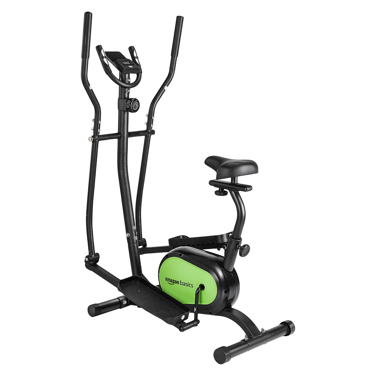 Amazon Basics Elliptical Cross Trainer with Adjustable Seat | 8-Level Resistance | Digital Display | Black-image-36