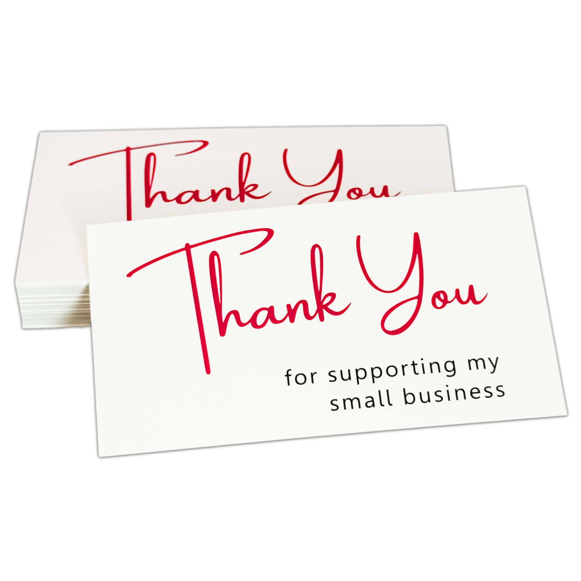 240 Pieces - Thank You Cards for Small Business, Thank You for Your Order Purchase Supporting my Business - 3.5" x 2"