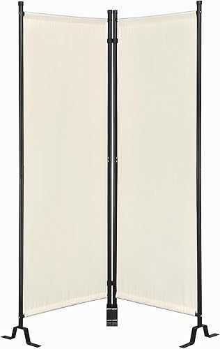 Proman Products - Divisor de sección Galaxy II, divisor de habitación de tela repelente al agua con marco de metal recubierto de polvo negro para