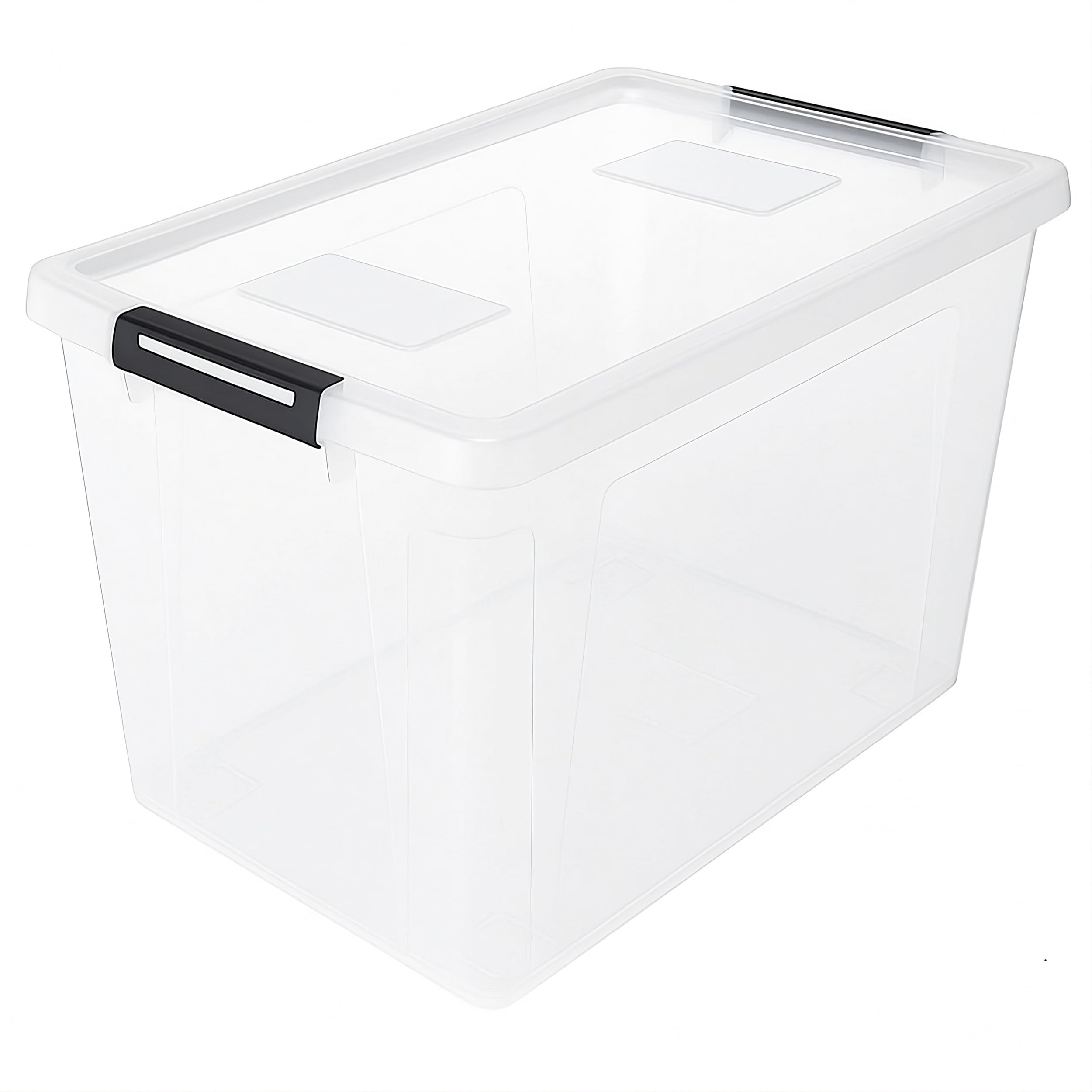 HRB Aufbewahrungsbox mit Rollen und Deckel Lagerbox Box Korb, Kiste (60 Liter, 1, stück)