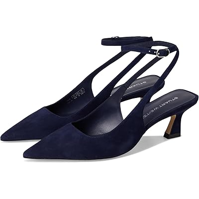 Stuart Weitzman Vinnie 50 Strap Pump nice blue