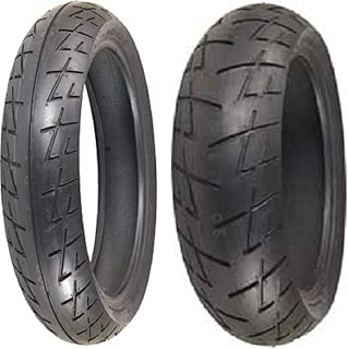 Shinko Raven 009 set 120/70zr17 Front & 180/55zr17 rear 180 55 17 120 70 17 2 Tire Set - coolthings.us