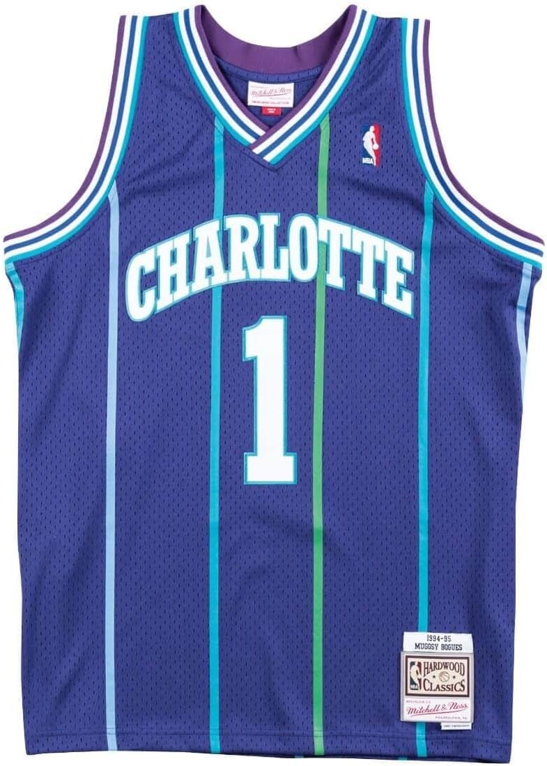Mitchell Ness Muggsy Bogues Charlotte Hornets NBA Kuwait Ubuy