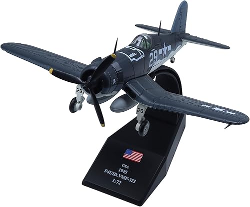 Udnorbay 172 F4U-1 Fighter Metal Plane Modelo Diecast Militar Avión Modelos para Colección o Regalo